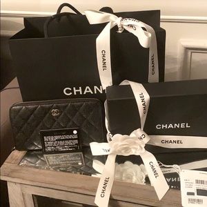 Chanel Long Zipped Wallet *BRAND NEW*